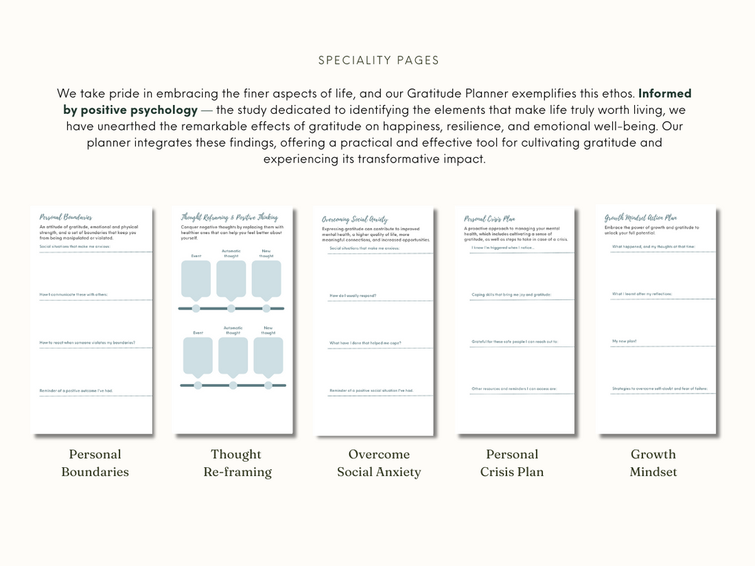 2024 Gratitude Planner