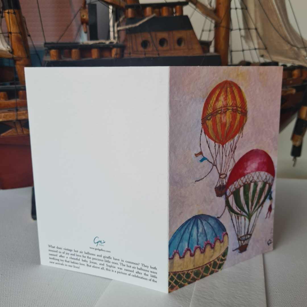 Baby Jonas Greeting Card, "Hug you get to keep" series