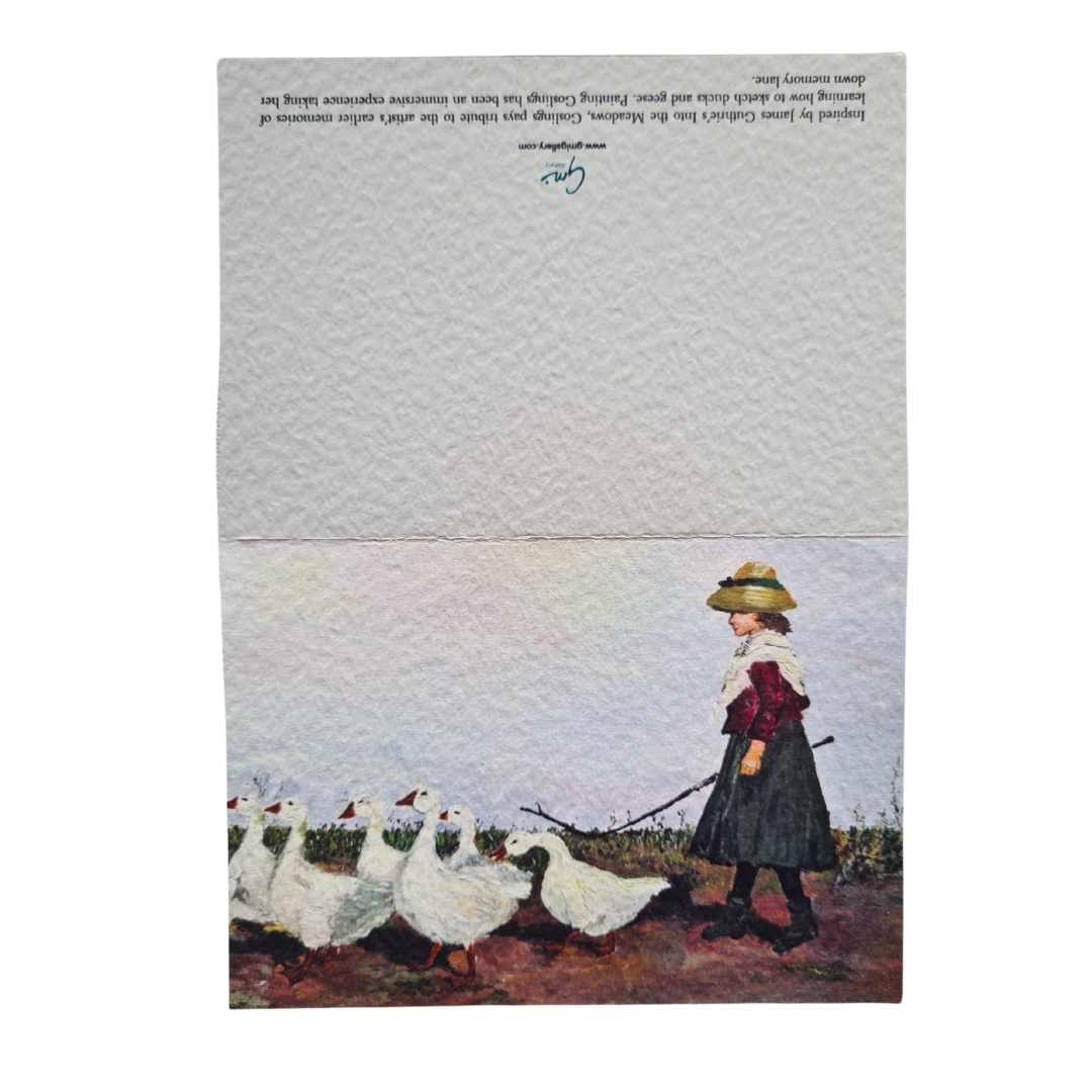 Gosling Greeting Card, "Hug you get to keep" series
