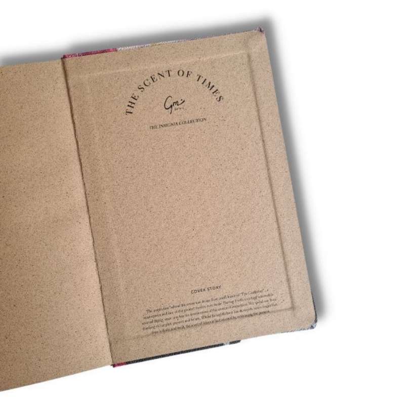 THE SCENT OF TIMES, Insignia Collection, A5 Hardcover Diary, Plain pages