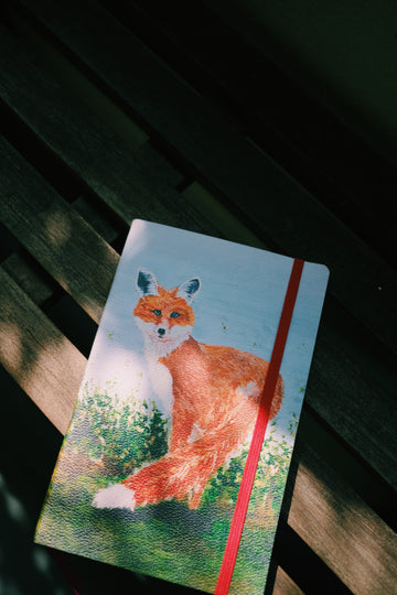 FAUX PAS, Barn Heroes Collection, Softcover Journal, Dotted Grid Lines