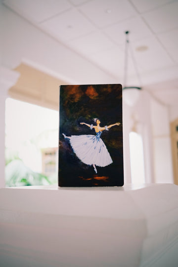 TIPPY TOES, Belles Collection, Softcover journal, Plain pages