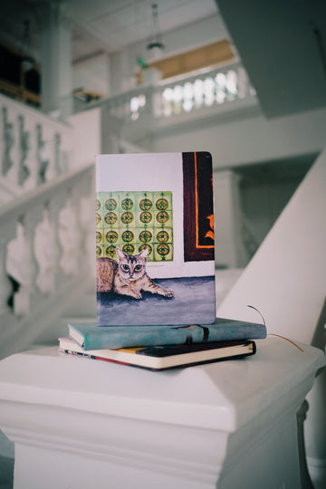 Pintu Pagar Cat, The Singapore Collection, A5 Hardcover Diary, Lined