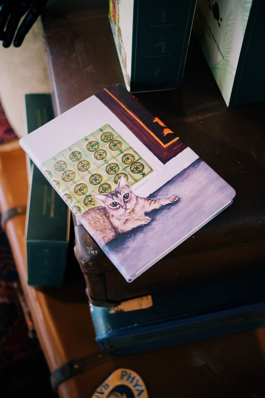 Pintu Pagar Cat, The Singapore Collection, A5 Hardcover Diary, Lined