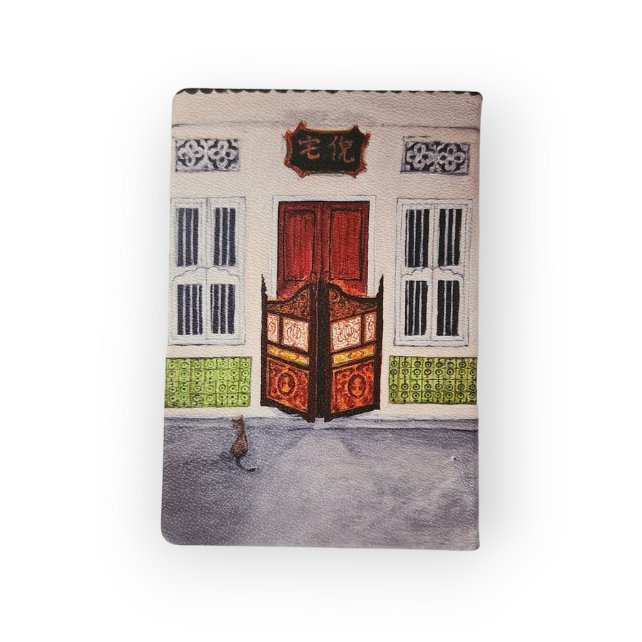 Pintu Pagar Cat, The Singapore Collection, A5 Hardcover Diary, Lined