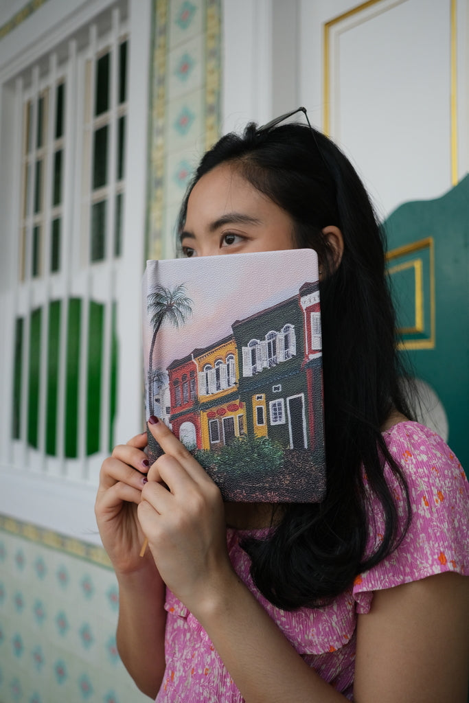 Emerald Hill, The Singapore Collection, A5 Hardcover Diary, Lined