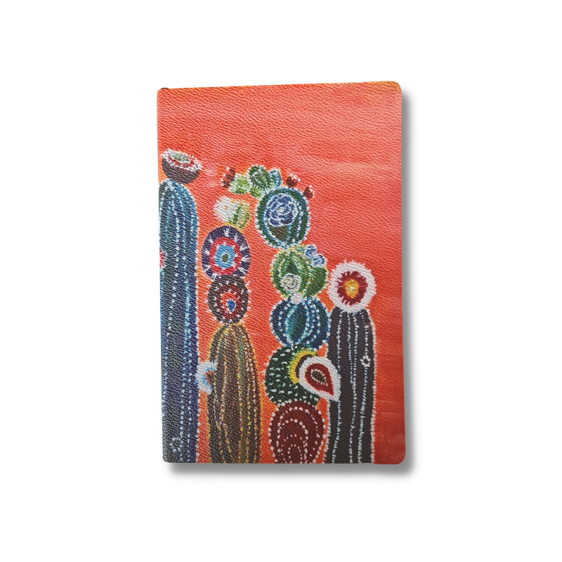 SAGUARO FLOWERS, Arcadia Collection, Softcover Journal, Dotted Grid Lines