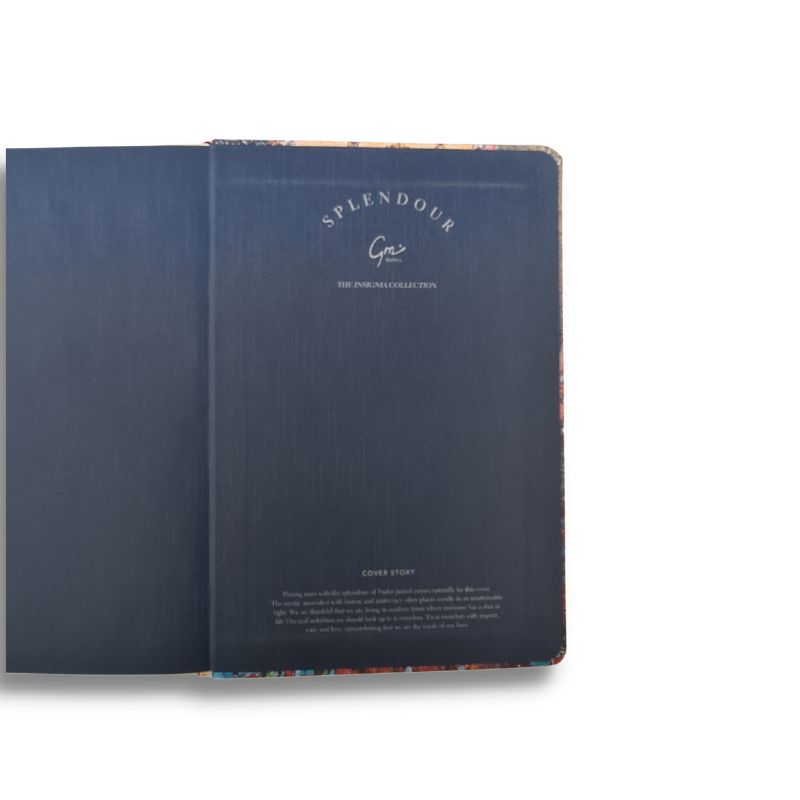 SPLENDOUR, Insignia Collection, A5 Hardcover Diary, Plain pages